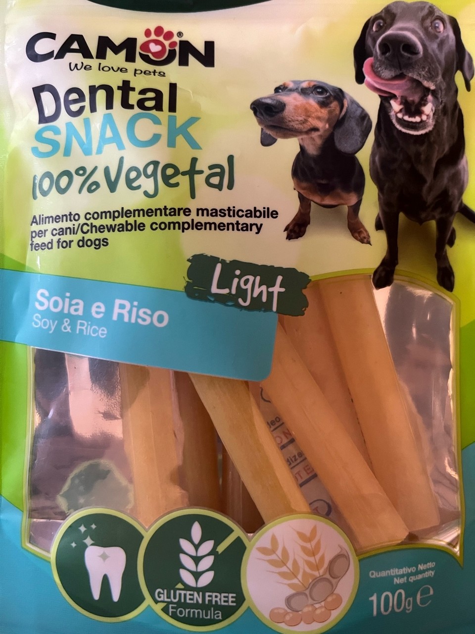 Dental Stick Soja & Reis light