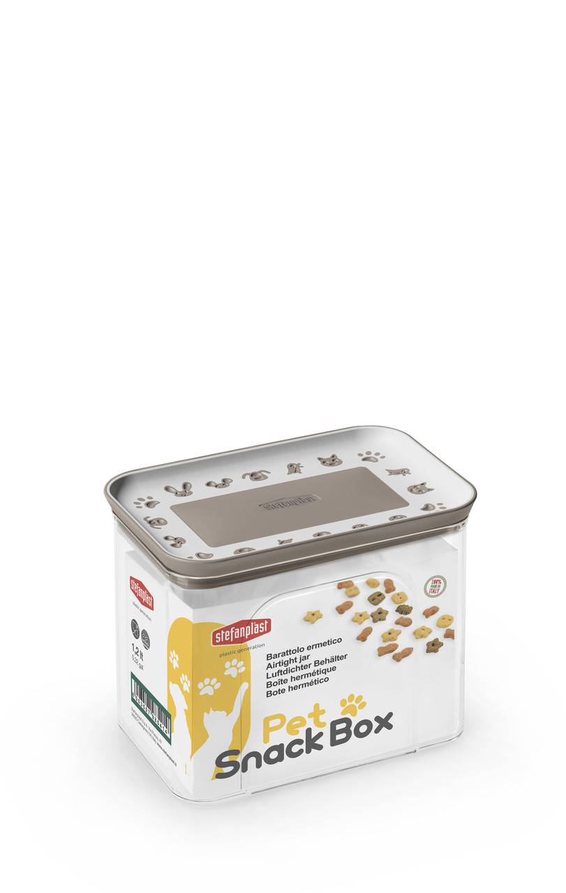 Transparenter Snackbehälter