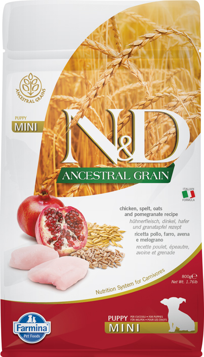 Trockenfutter Farmina N&D Low Ancestral Grain - Puppy Mini