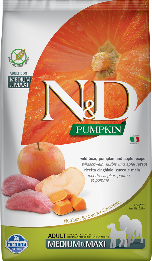 Trockenfutter Farmina N&D Pumpkin - Adult Medium Maxi