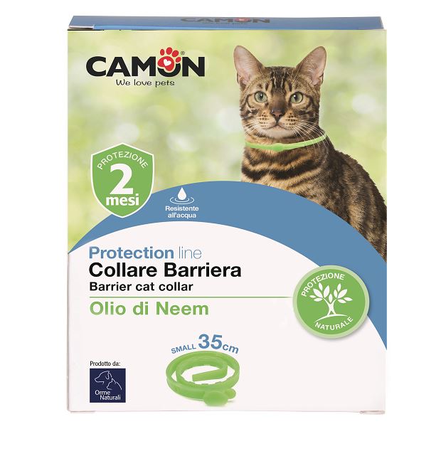 Orme Naturali Schutzband mit ätherischem Neem-Öl, für Katzen