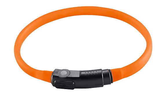 LED Leuchthalsband Yukon Katze mit USB Kabel
