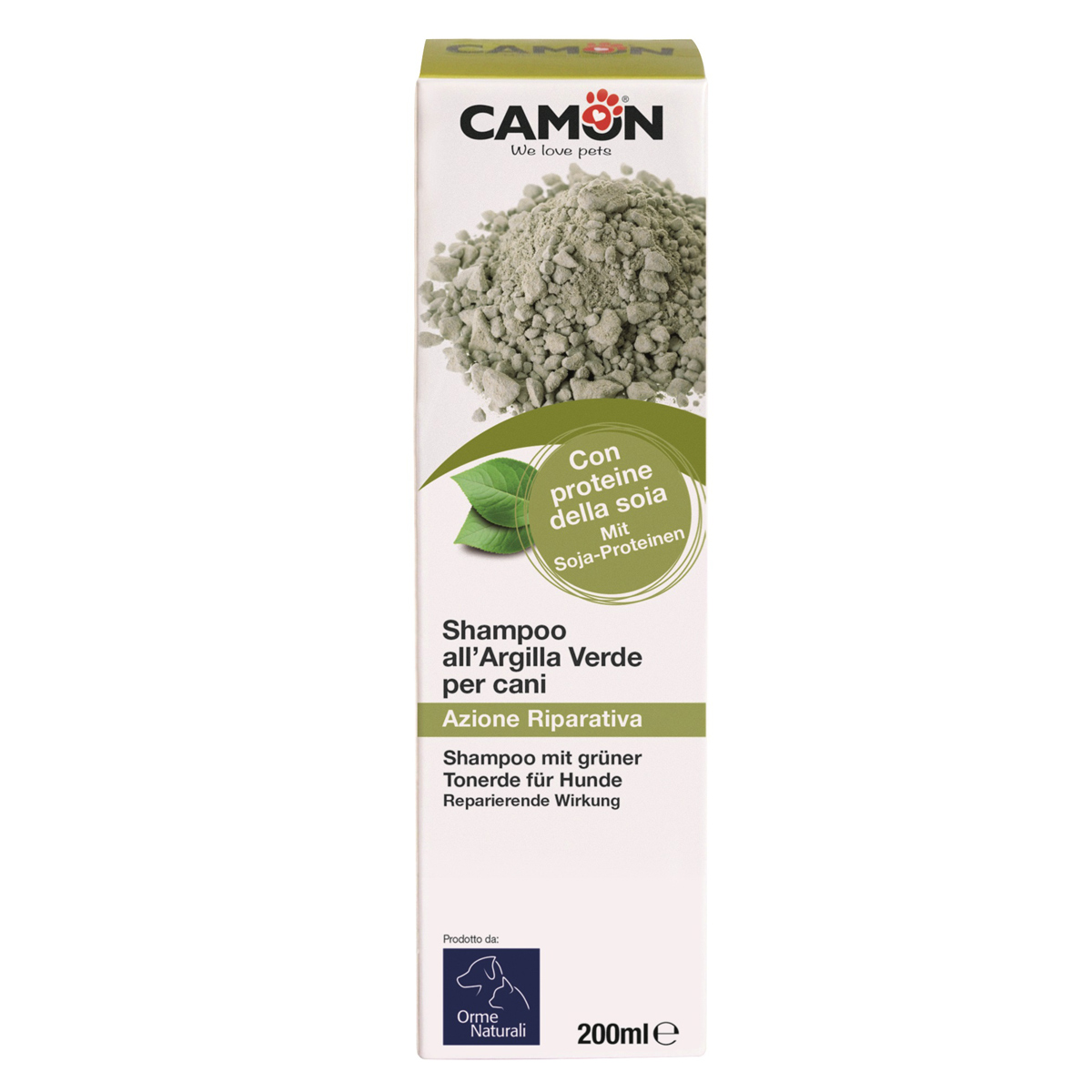 Orme Naturali Shampoo mit grüner Tonerde