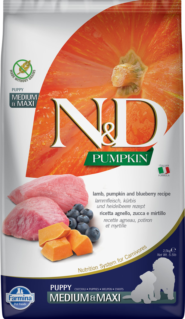 Trockenfutter Farmina N&D Pumpkin - Puppy Medium Maxi