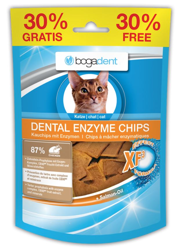 bogadent DENTAL ENZYME CHIPS Katze