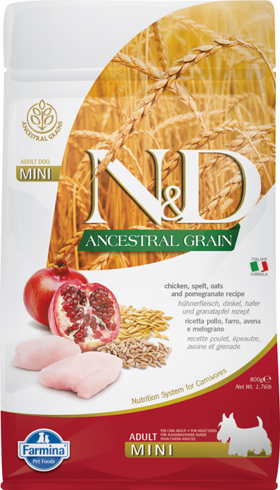 Trockenfutter Farmina N&D Low Ancestral Grain - Adult Mini