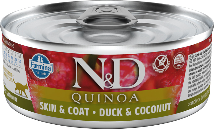 Nassfutter Farmina N&D Quinoa Skin & Coat - Cat Adult