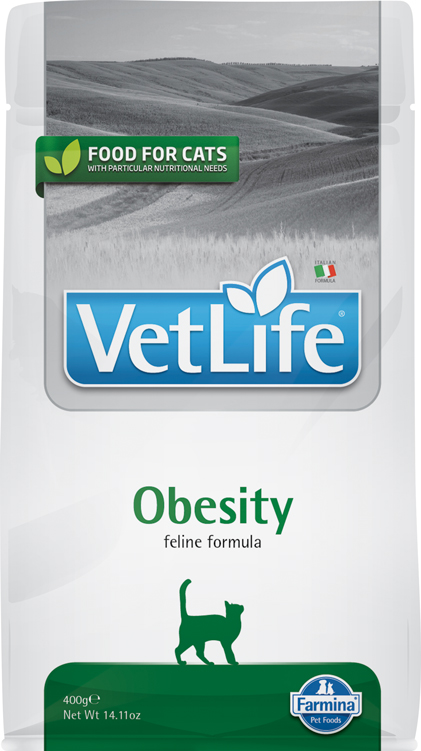 Trockenfutter Farmina VetLife Obesity - Cat Adult