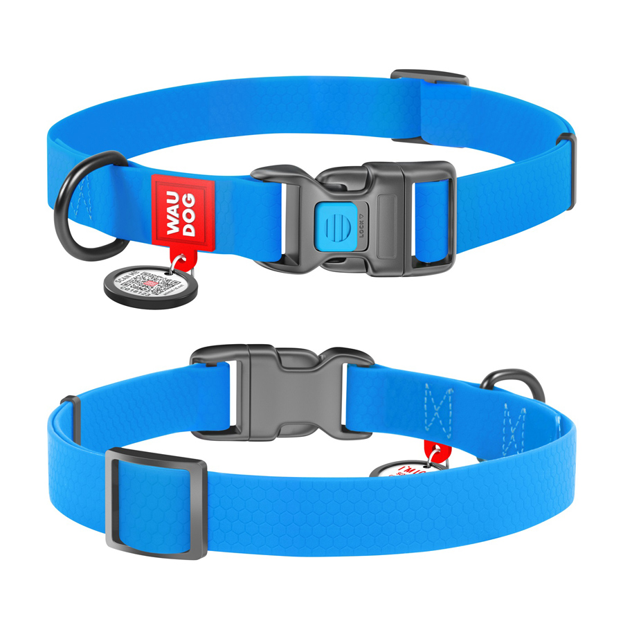 Halsband WAUDOG Waterproof Kunststoffschnalle