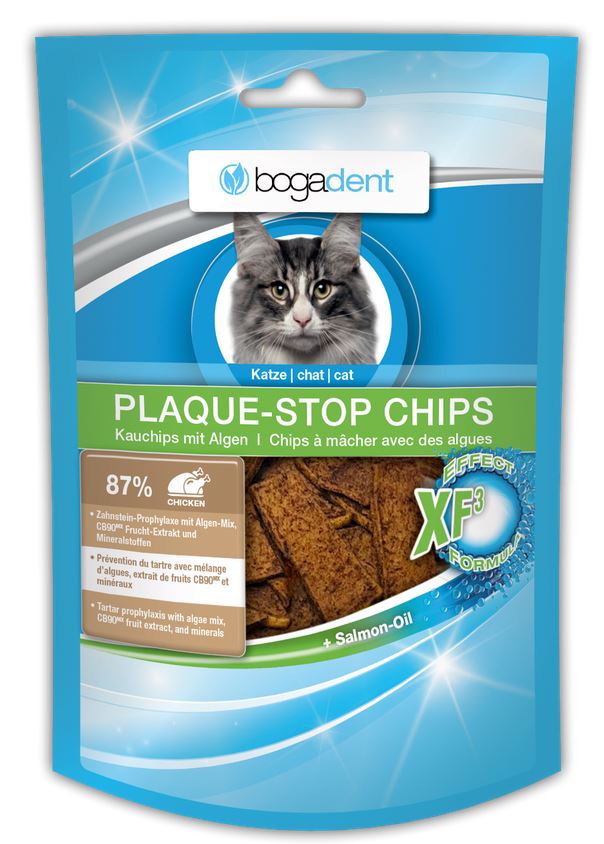 bogadent PLAQUE-STOP CHIPS Katze