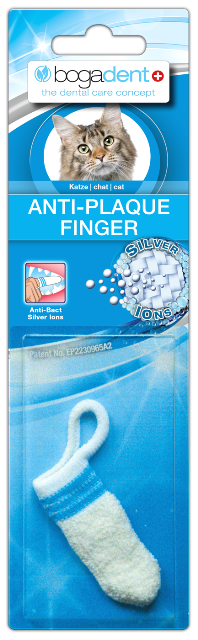 bogadent Anti Plaque Finger Katze