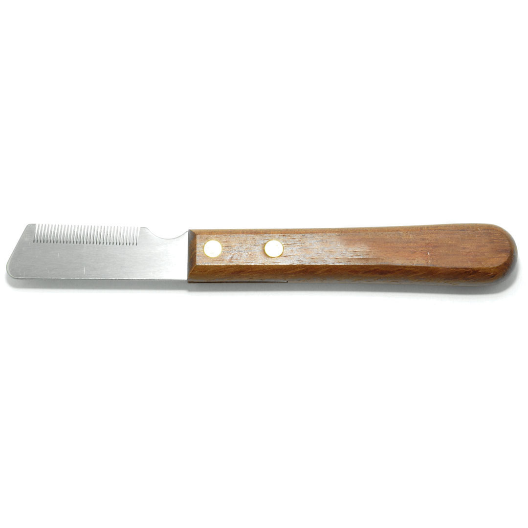 Trimmmesser für Linkshänder