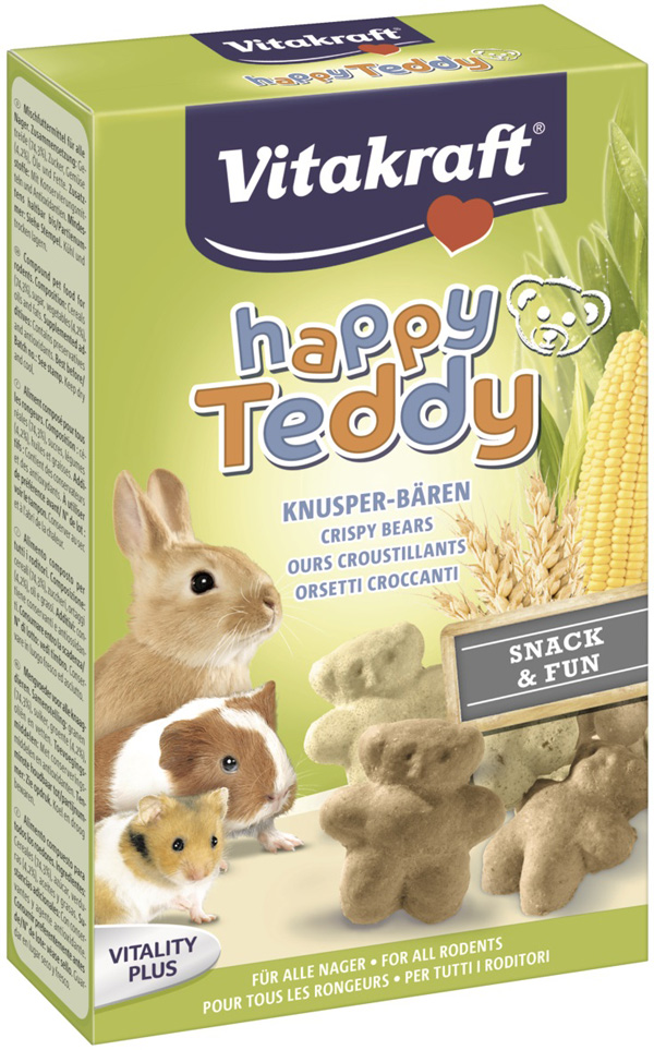 Happy Teddy, Snacks für Nager 75 g