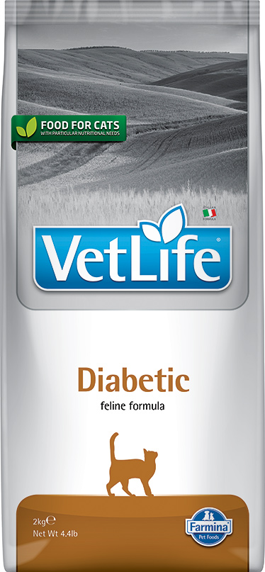 Trockenfutter Farmina VetLife Diabetic - Cat Adult