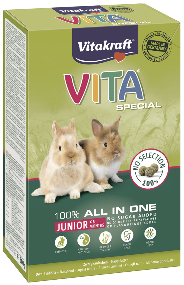 Vita® Special Best for Kids Hauptfutter für Zwergkaninchen