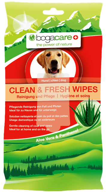 bogacare CLEAN & FRESH WIPES Hund