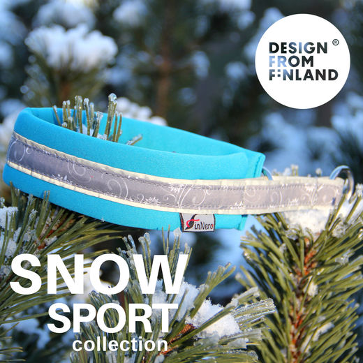 SNOW SPORT Zugstopp Halsband mit Neopren