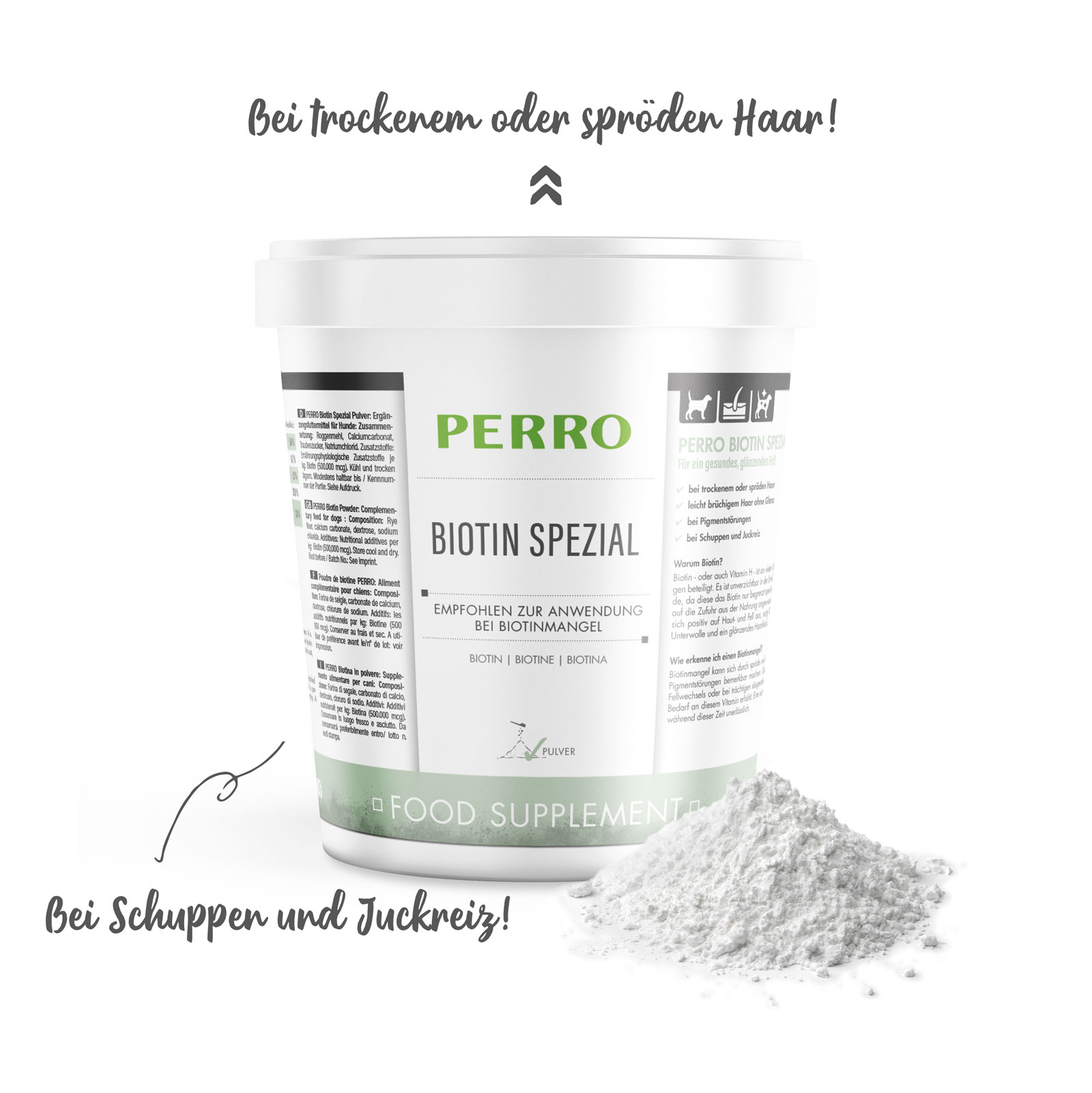 PERRO Biotin Spezial Pulver