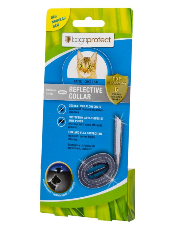 Bogaprotect reflektierendes Halsband Katze