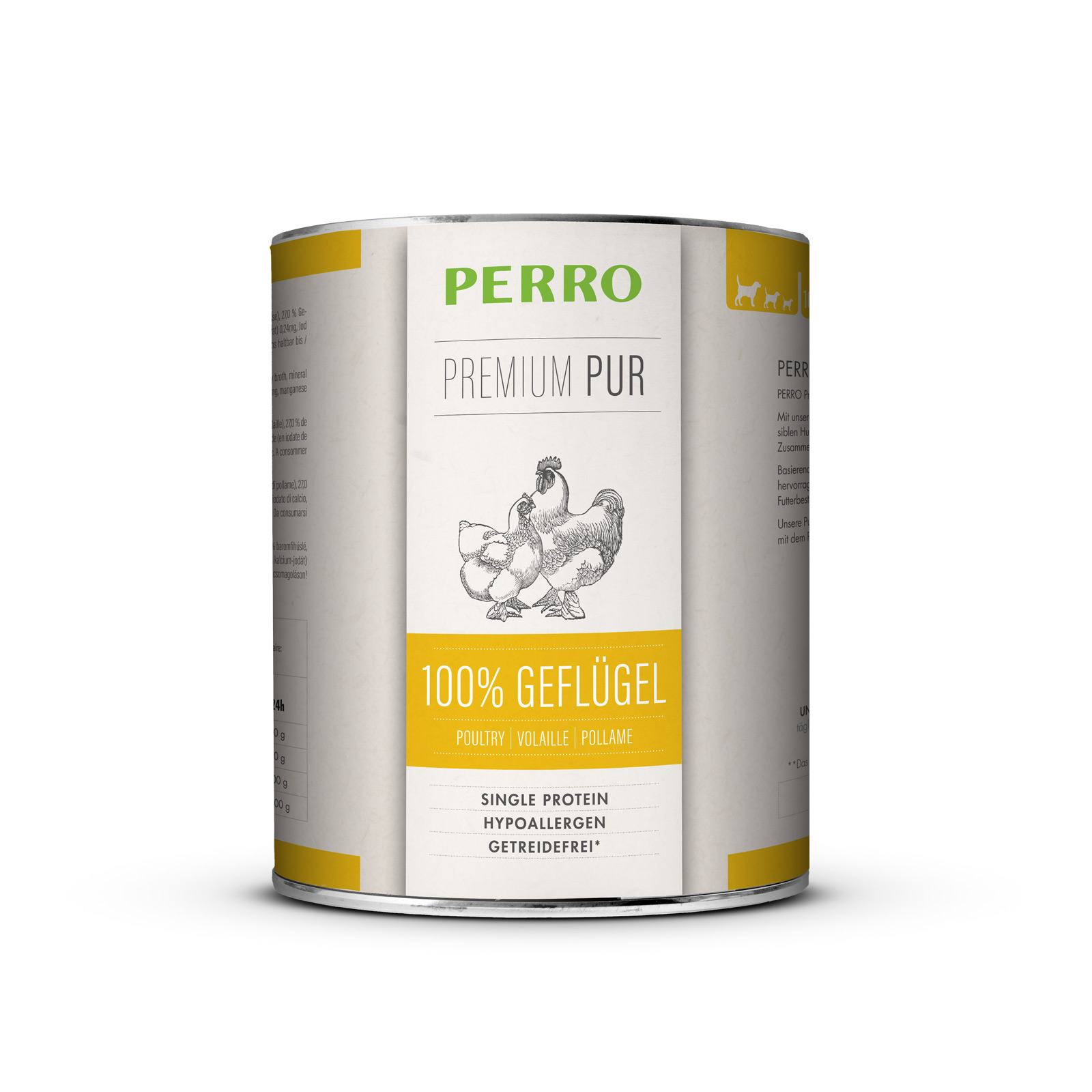 PERRO Premium Pur Geflügel