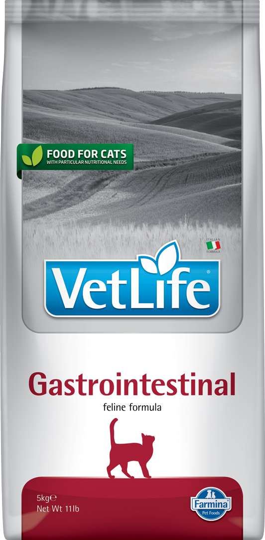 Trockenfutter Farmina VetLife Gastrointestinal - Cat Adult