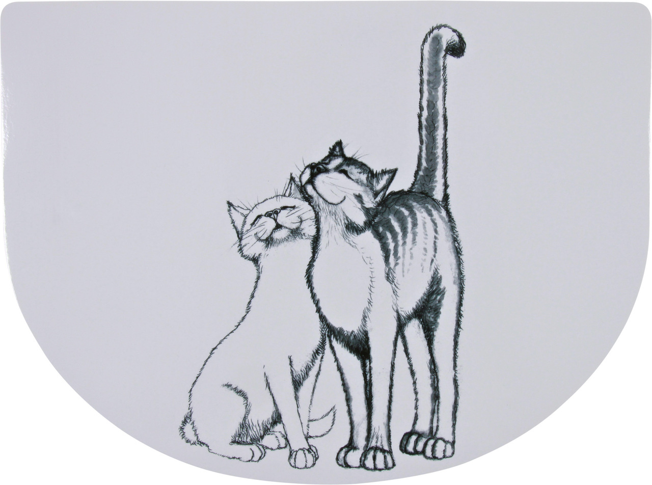 Napfunterlage Schmusekatzen