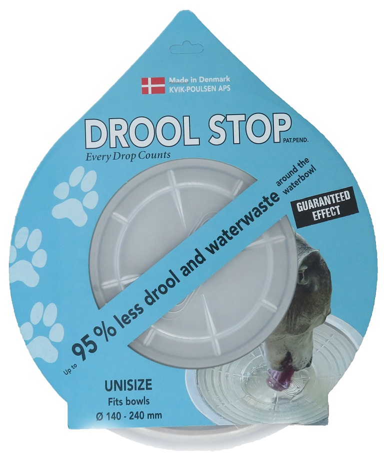 Drool Stop - Die Lösung gegen Spritzwasser