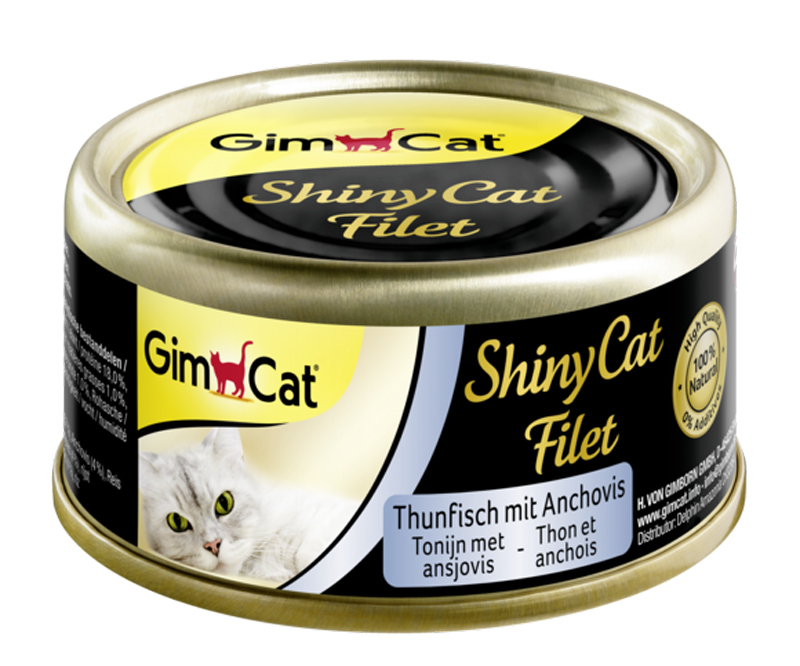 GimCat Shinycat Filet Thunfisch