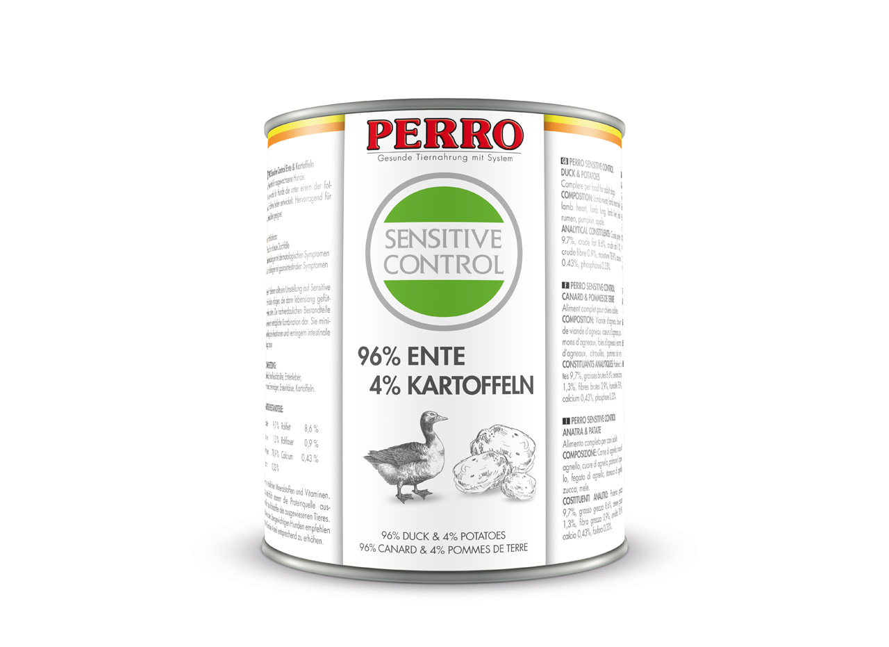 PERRO Sensitive Control Ente + Kartoffeln