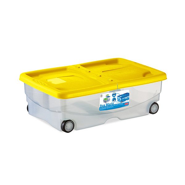 Aufbewahrungsbox mit Rollen
