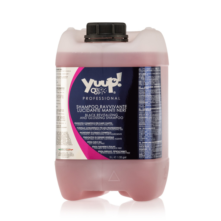 Yuup! Professional Shampoo glanzoptimierend für schwarzes Fell
