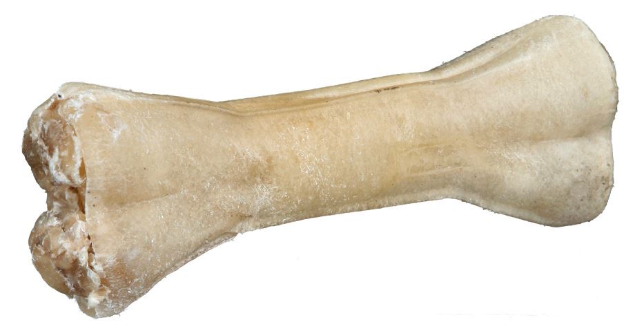 Kauknochen gefüllt mit Lamm