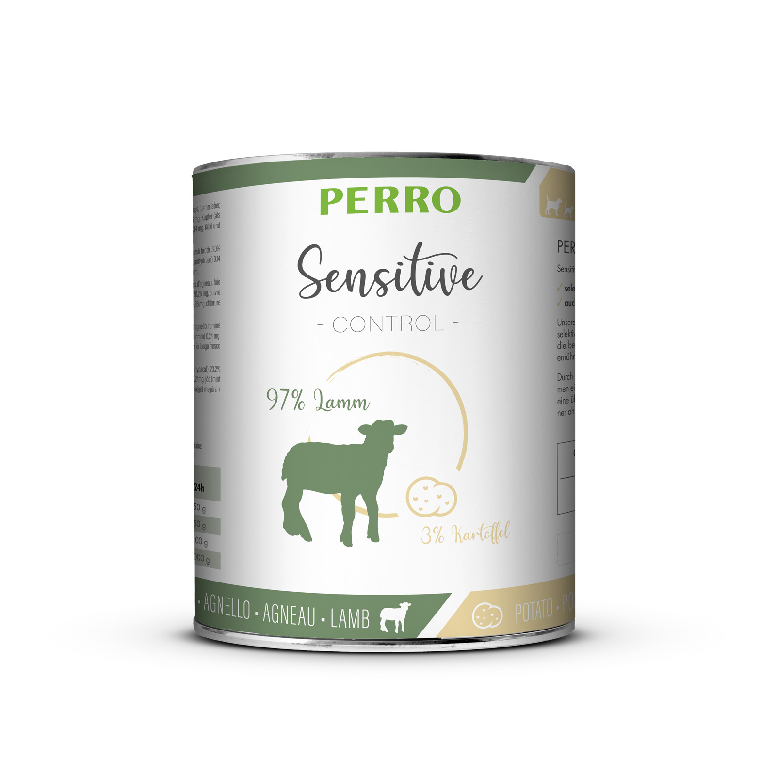 PERRO Sensitive Control Lamm + Kartoffeln