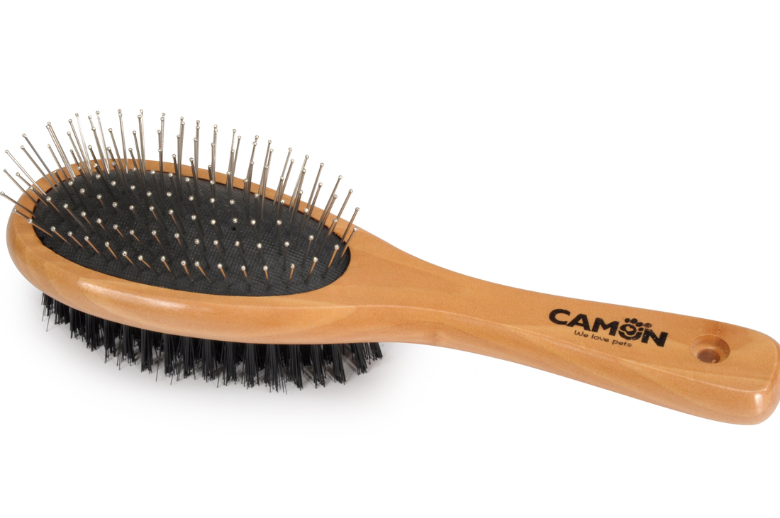 Camon Doppelbürste aus Holz