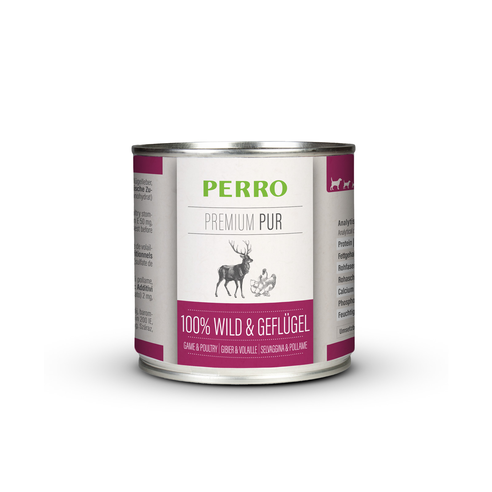 PERRO Premium Pur Wild & Geflügel