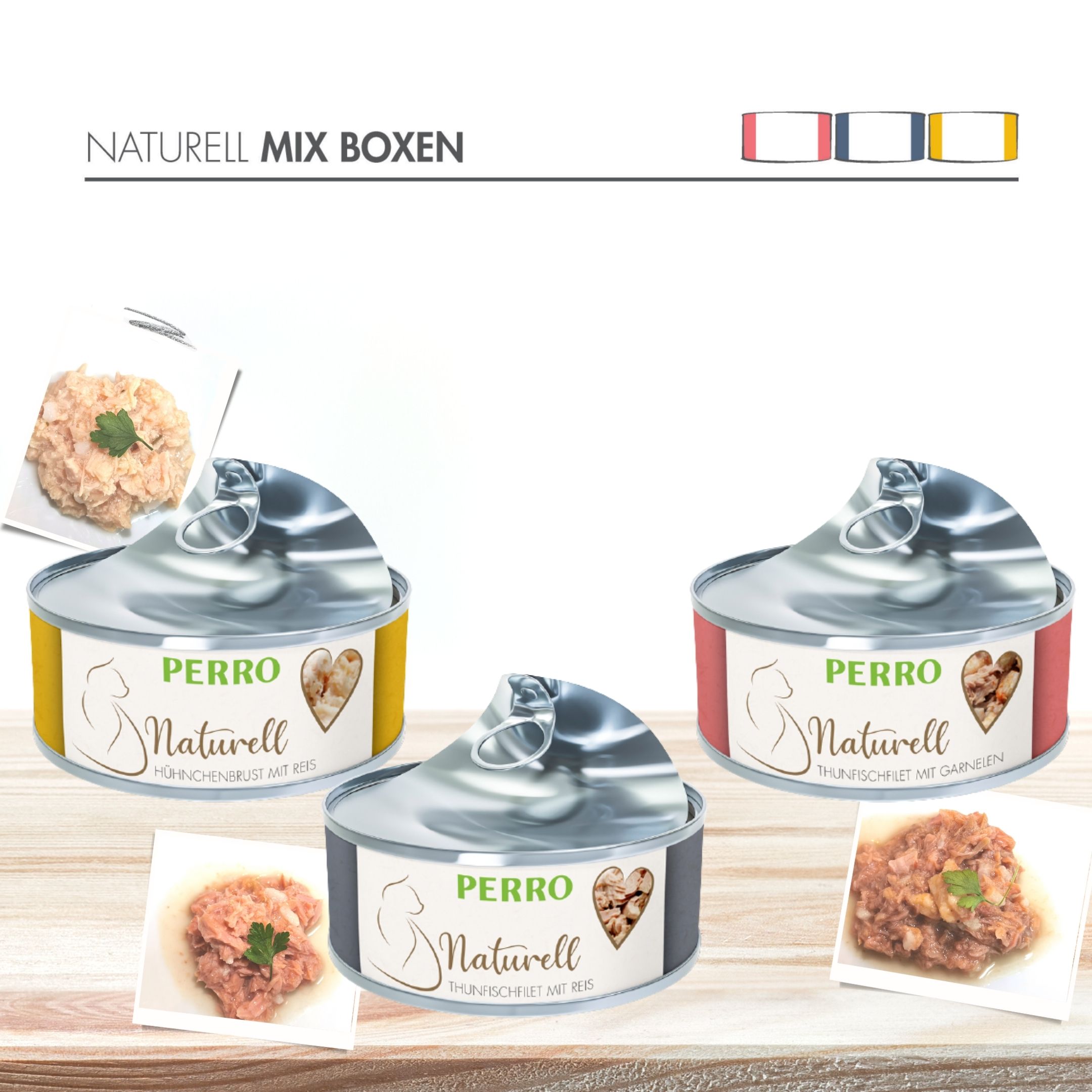 Perro Naturell Katze Mix Box