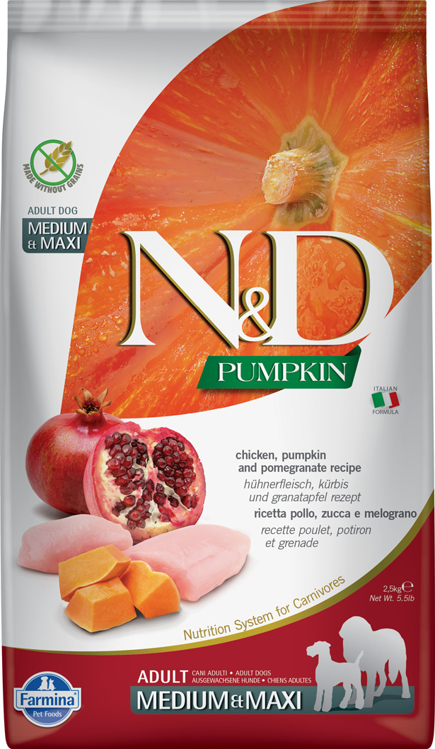 Trockenfutter Farmina N&D Pumpkin - Adult Medium Maxi