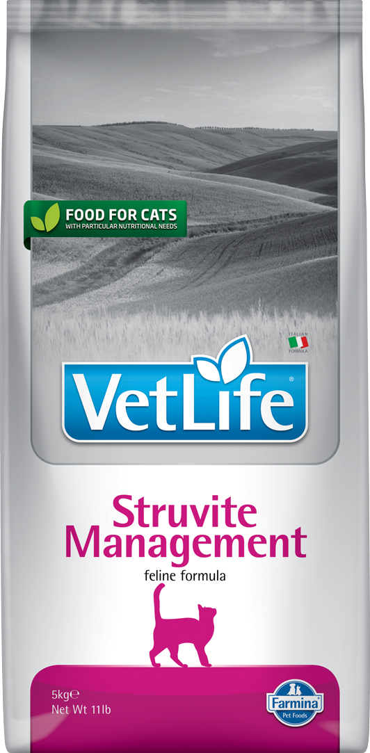 Trockenfutter Farmina VetLife Struvit Management - Cat Adult