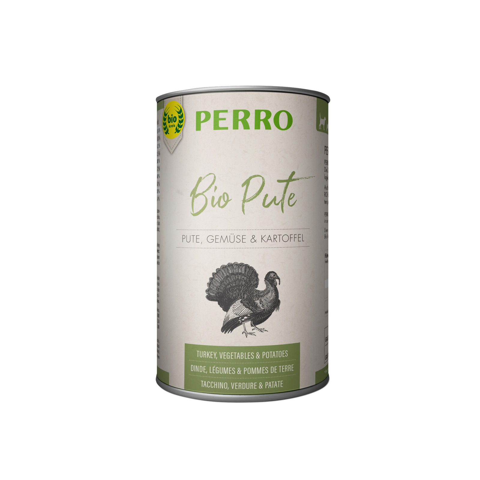 PERRO Bio Pute Gemüse und Kartoffel