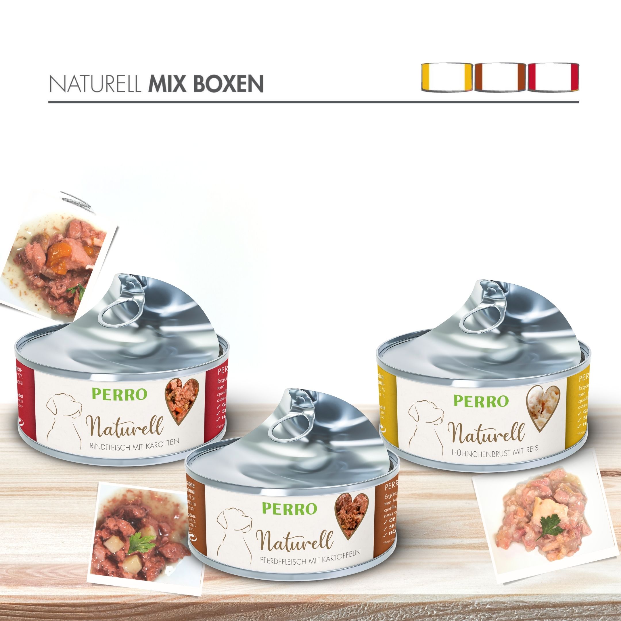 Perro Naturell Hund Mix Box