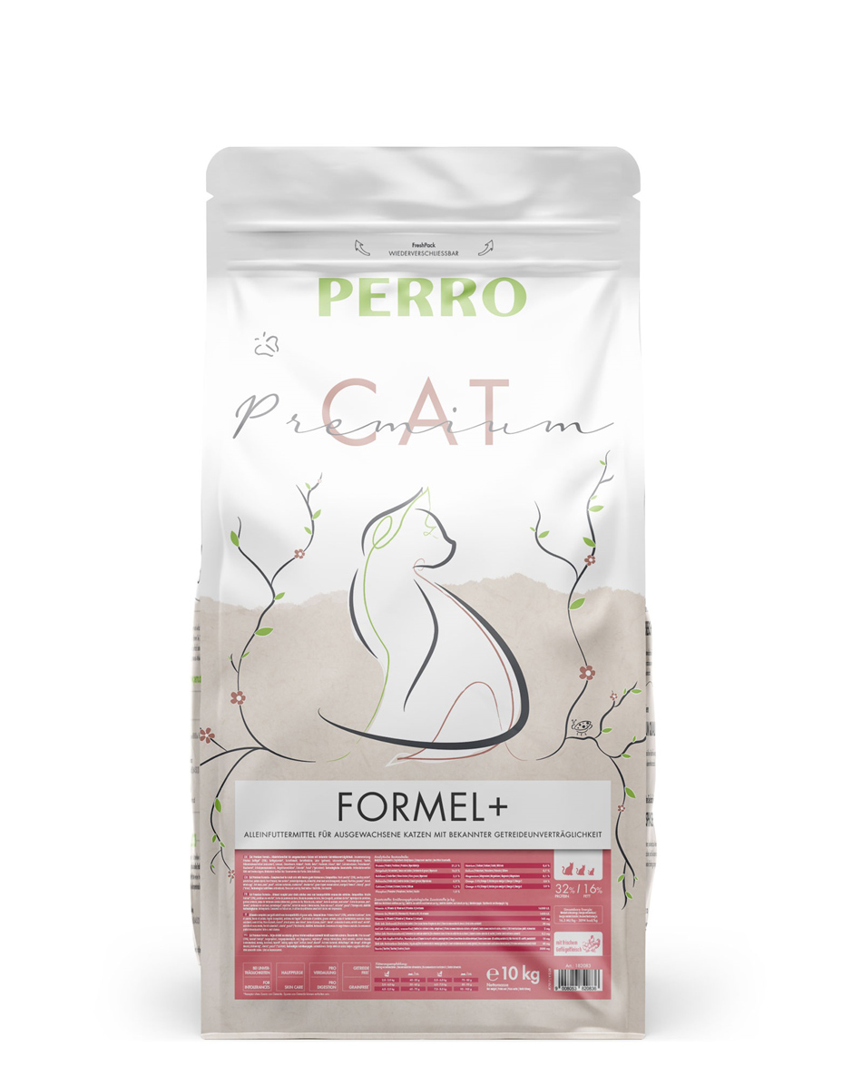PERRO Cat Premium Formel+ Ohne Getreide