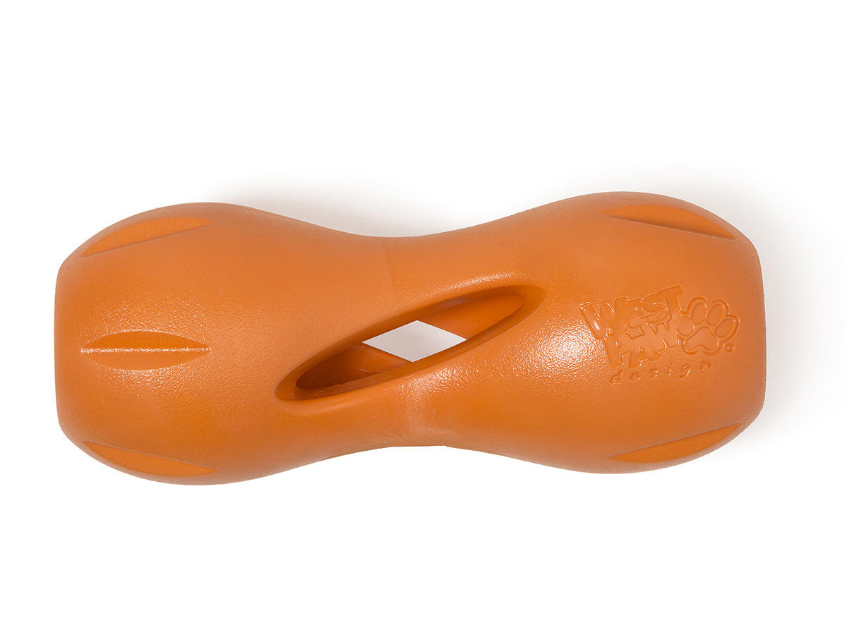 Zogoflex Hundespielzeug "Qwizl" Knochen