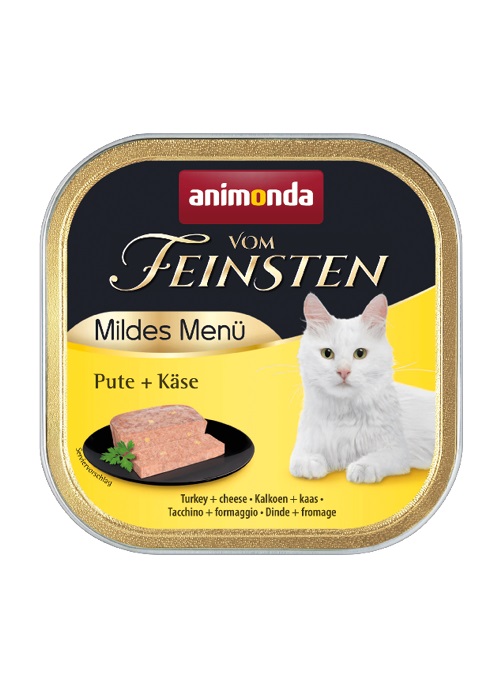 Animonda vom Feinsten Mildes Menü adulte Katzen Pute & Käse