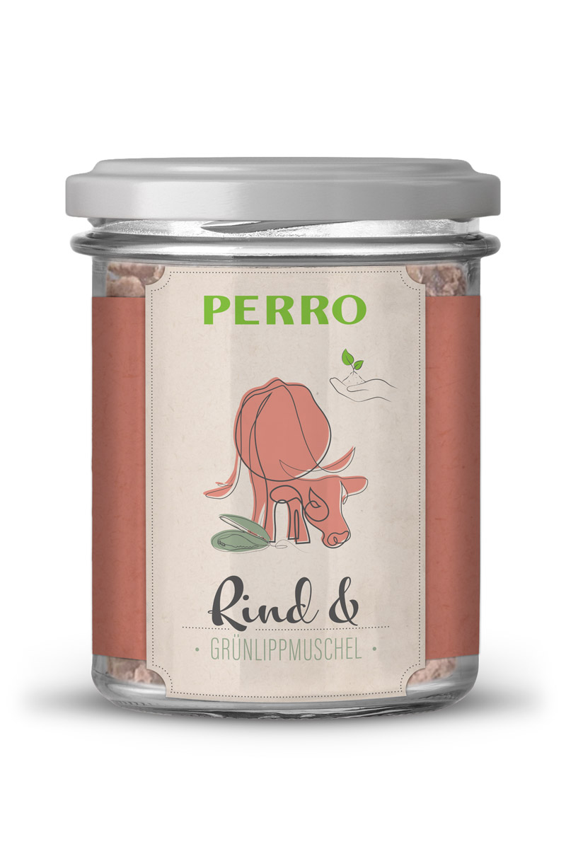 PERRO Geniesser Glas Hund