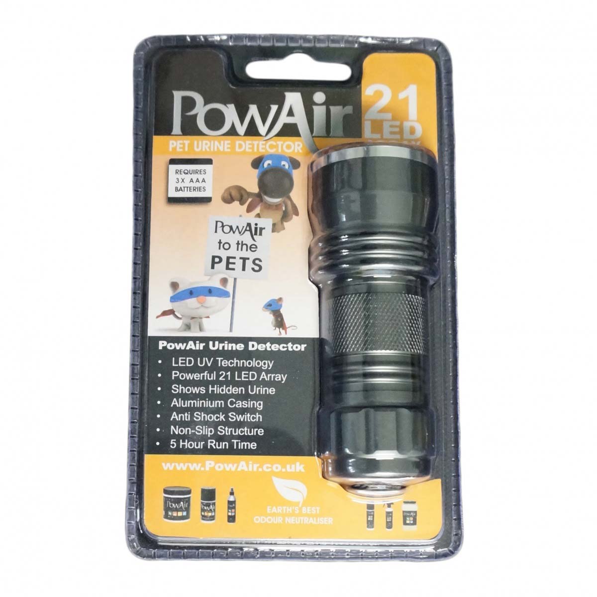 PowAir Urin Detector Lampe