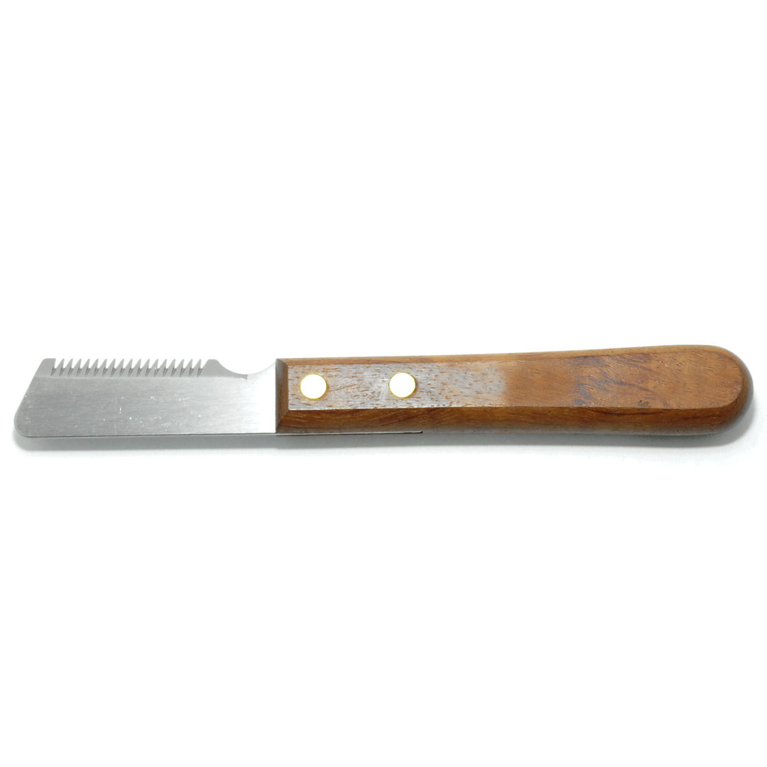 Trimmmesser für Linkshänder