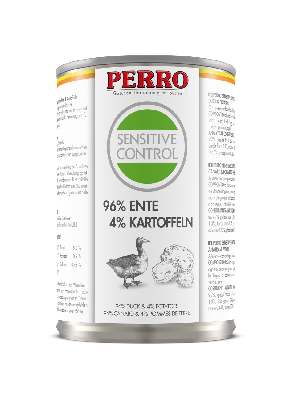 PERRO Sensitive Control Ente + Kartoffeln