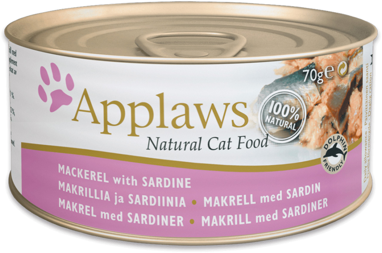 Applaws Katze Adult Makrele & Sardine