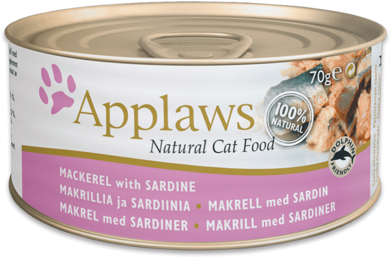 Applaws Katze Adult Makrele & Sardine