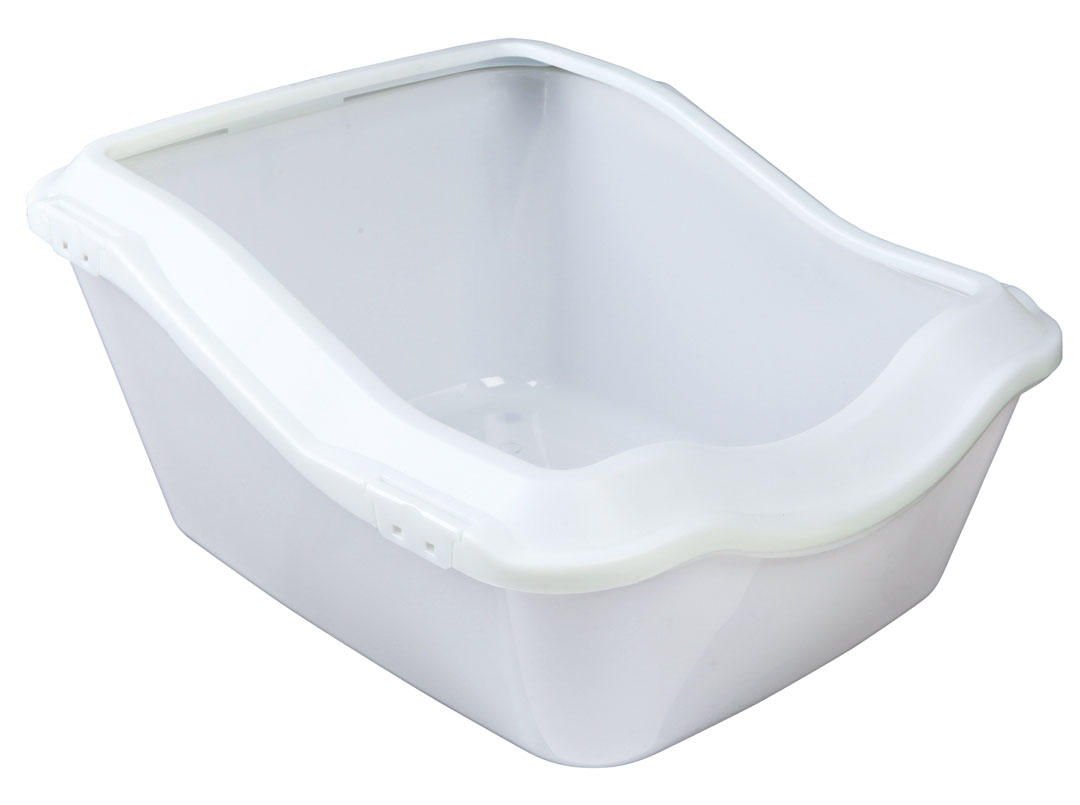 Katzentoilette Cleany Cat mit Rand